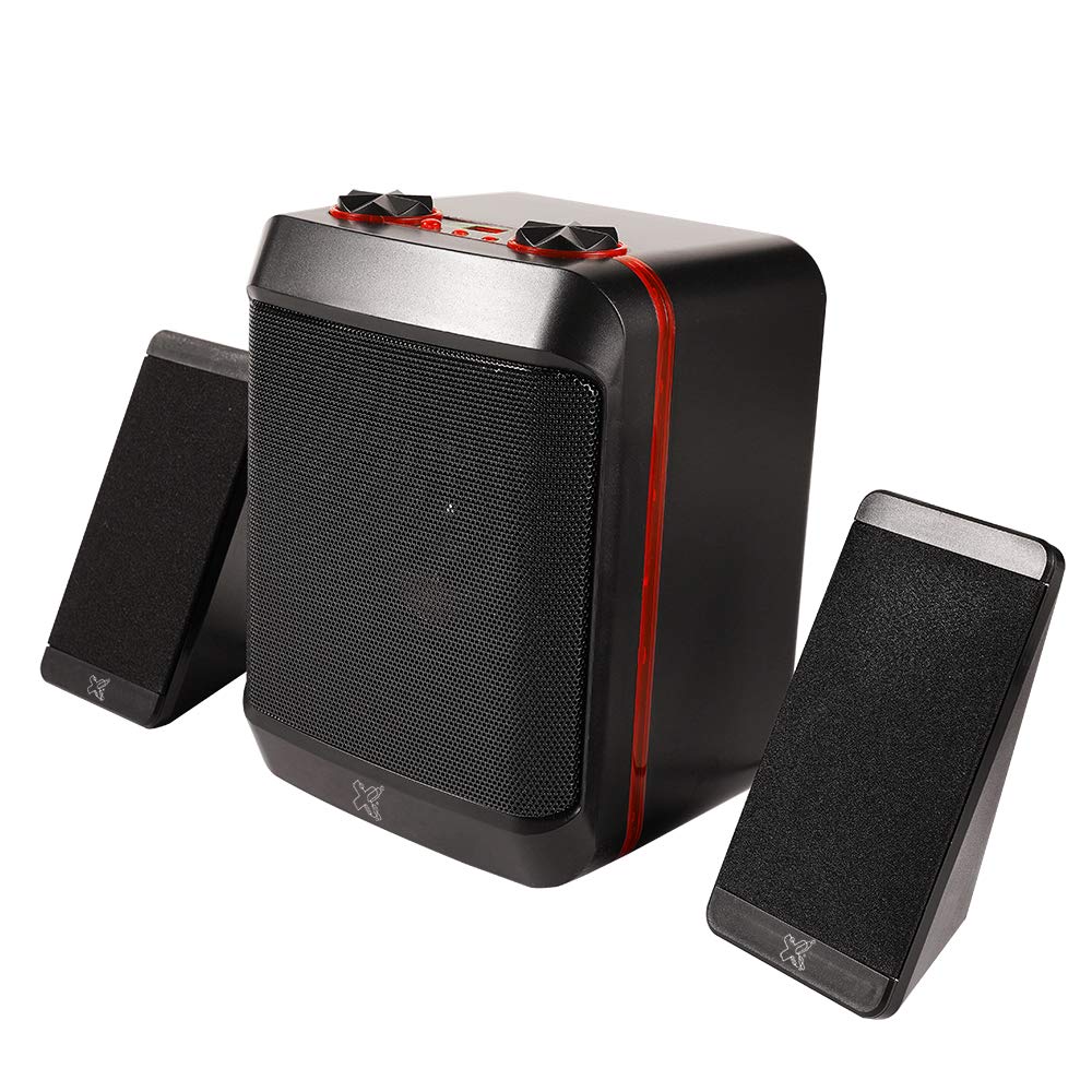 Caixa de Som Maxprint 2.1 com Subwoofer USB