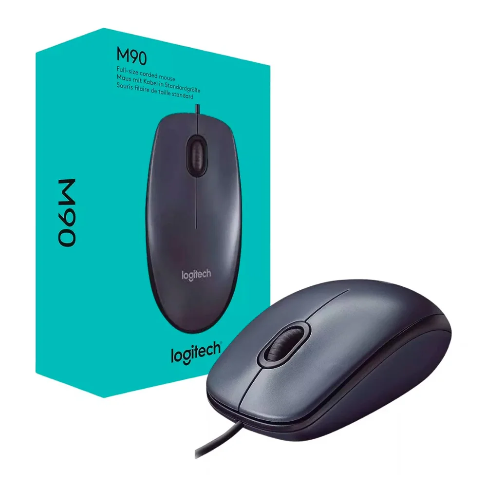 Mouse Óptico USB Logitech M90