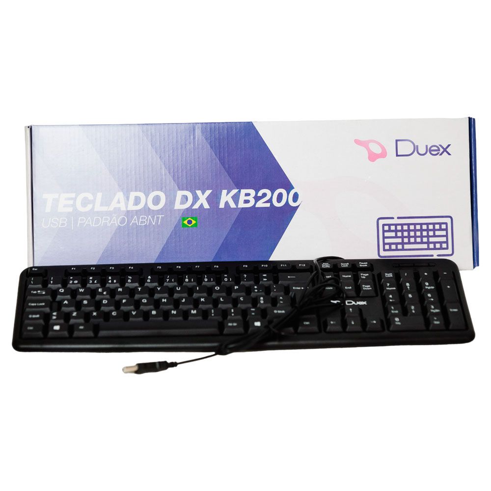 Teclado Padrão Duex DX KB200