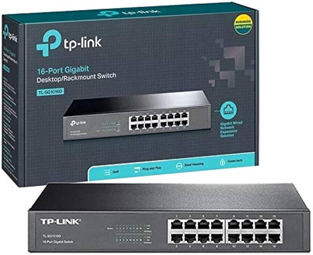Switch TP-Link 16 Portas